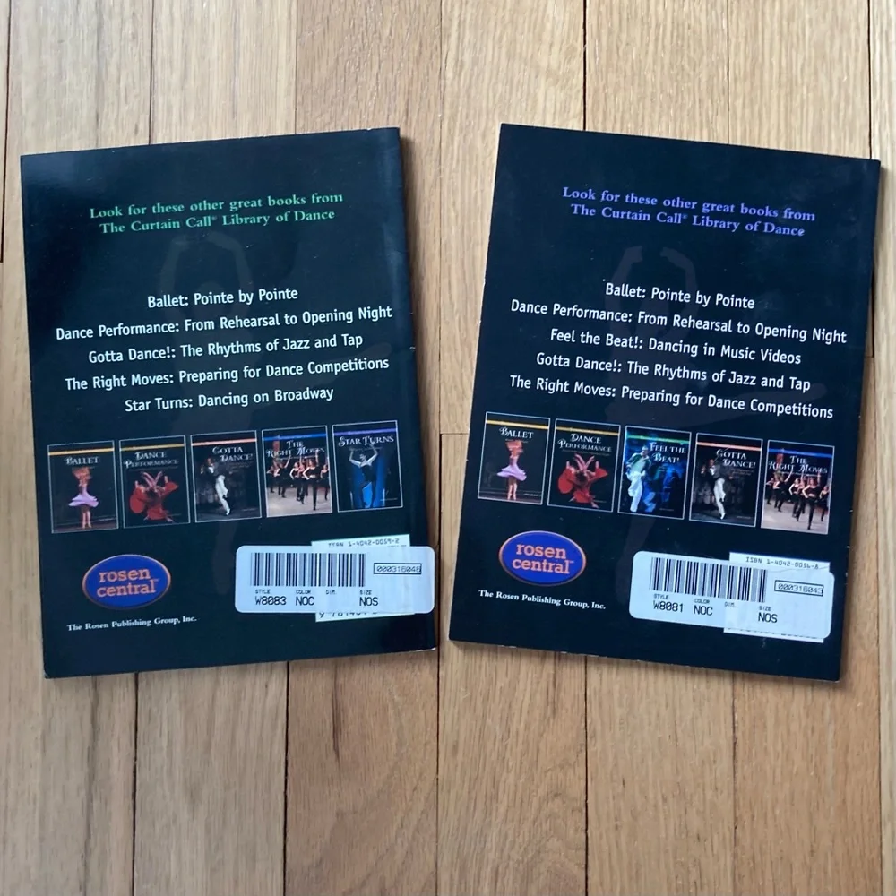Dancers Book Bundle: Feel The Beat, Jenai Cutcher&Star Turns, Amelia Derezinski